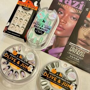 Olive & June Instant Mani Press-Ons Set Halloween Themed